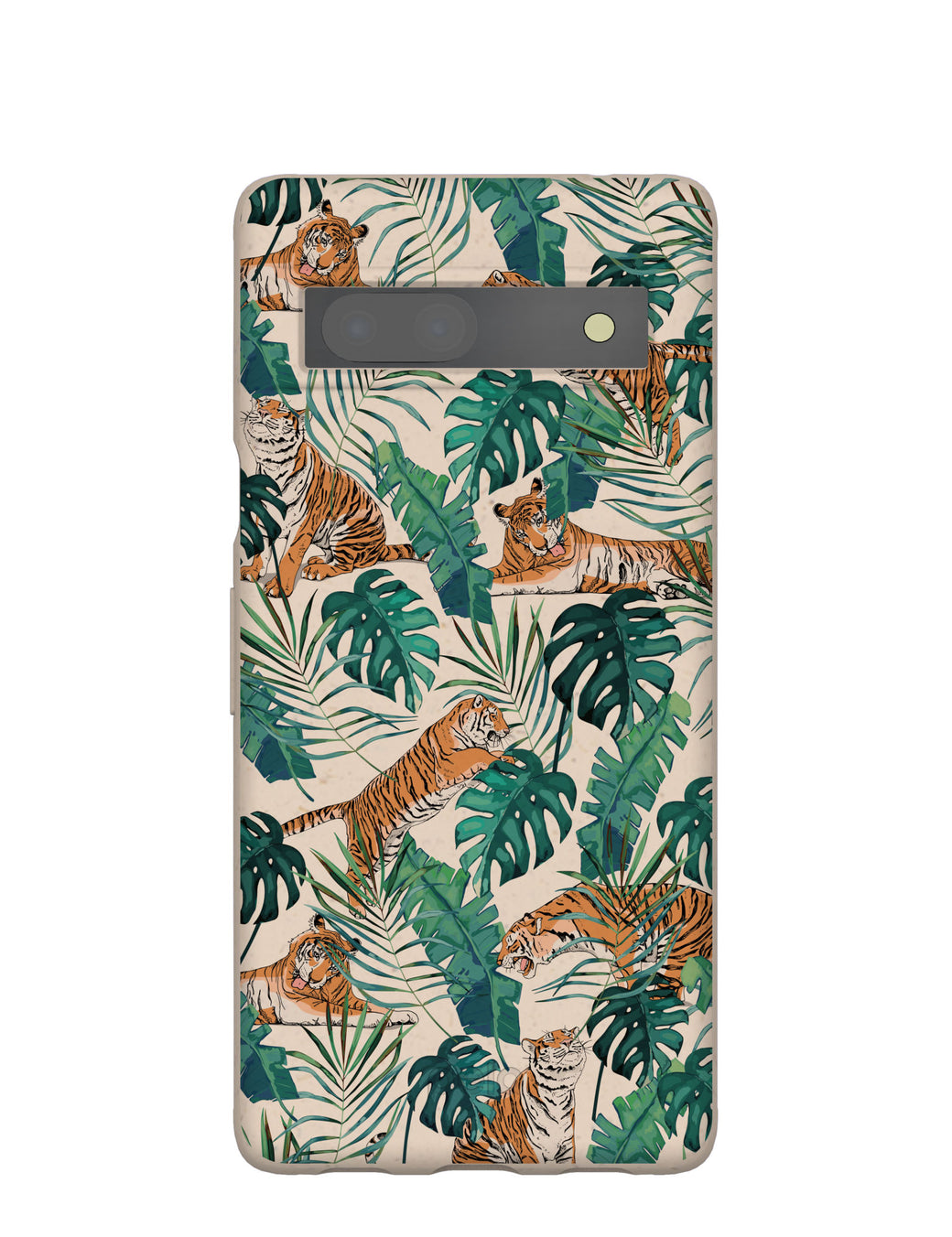 Seashell Jungle Tigers Google Pixel 7a Case