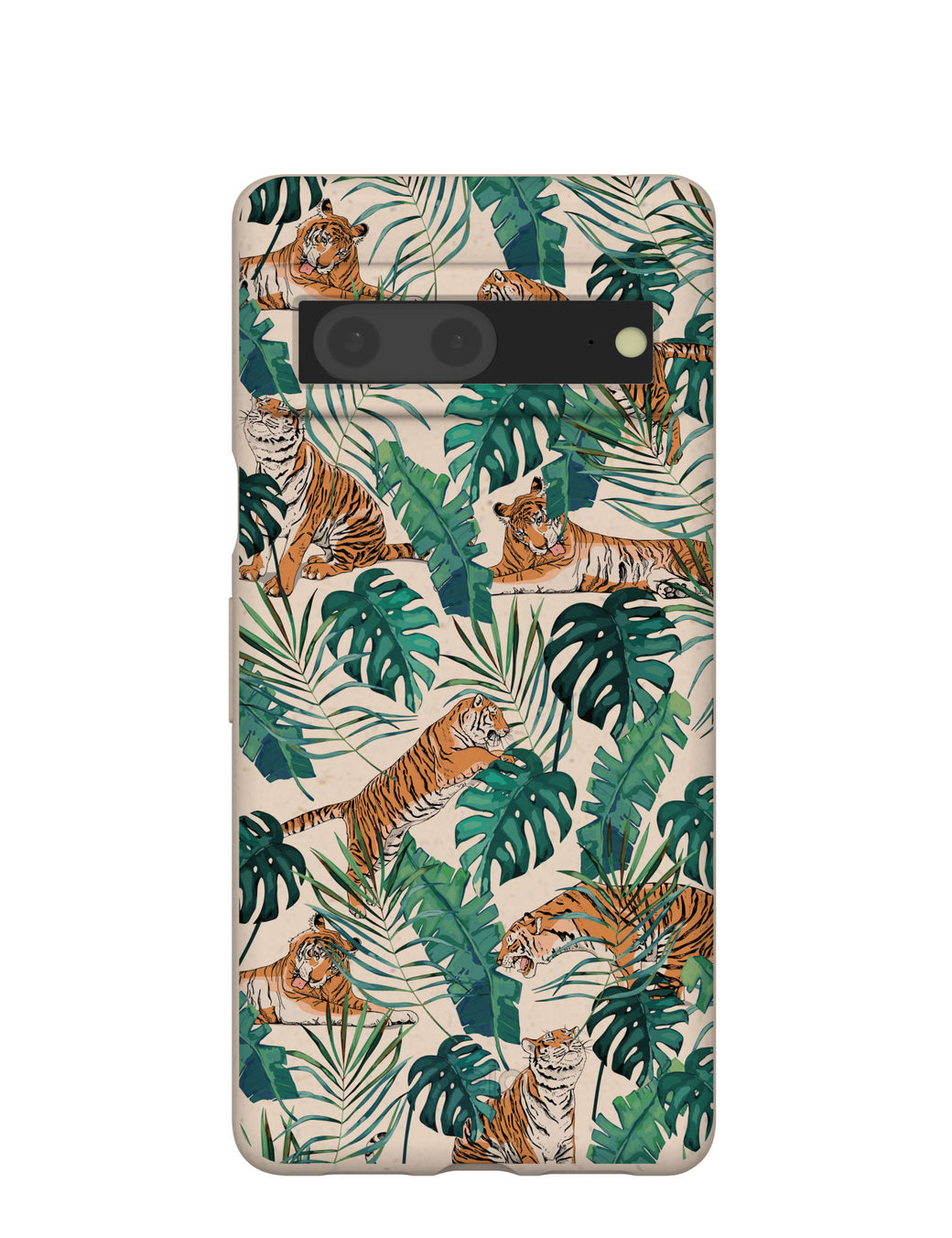 Seashell Jungle Tigers Google Pixel 7 Case